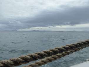  Looking along the north coast of Scotland.